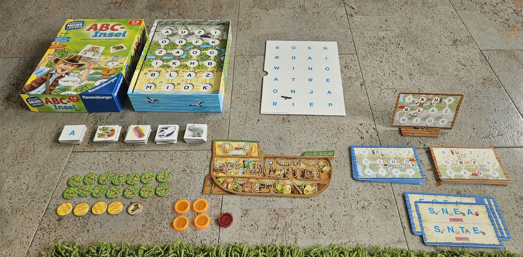 Ravensburger Giochi: Ravensburger ABC-Insel Lernspiel – Nuovo (secondo la descrizione) da Ottikon b.Kemptthal venduto da Jigsaw1 4