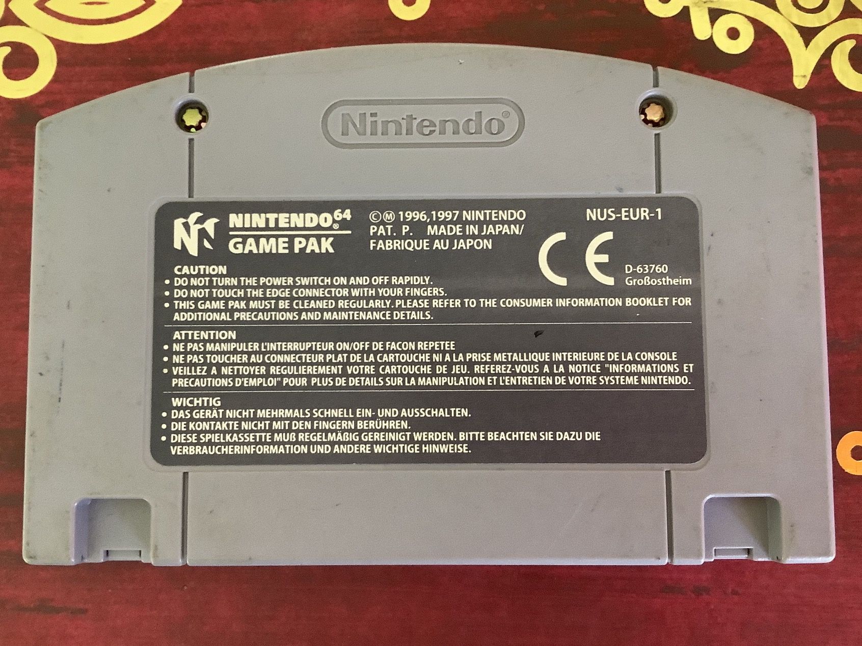 Nintendo Spiele: Pokémon Stadium: Nintendo 64 Game Pak – Gebraucht aus Winterthur von  1