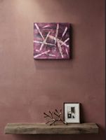 Gemälde " Ping Pong " handmade 30×30×4