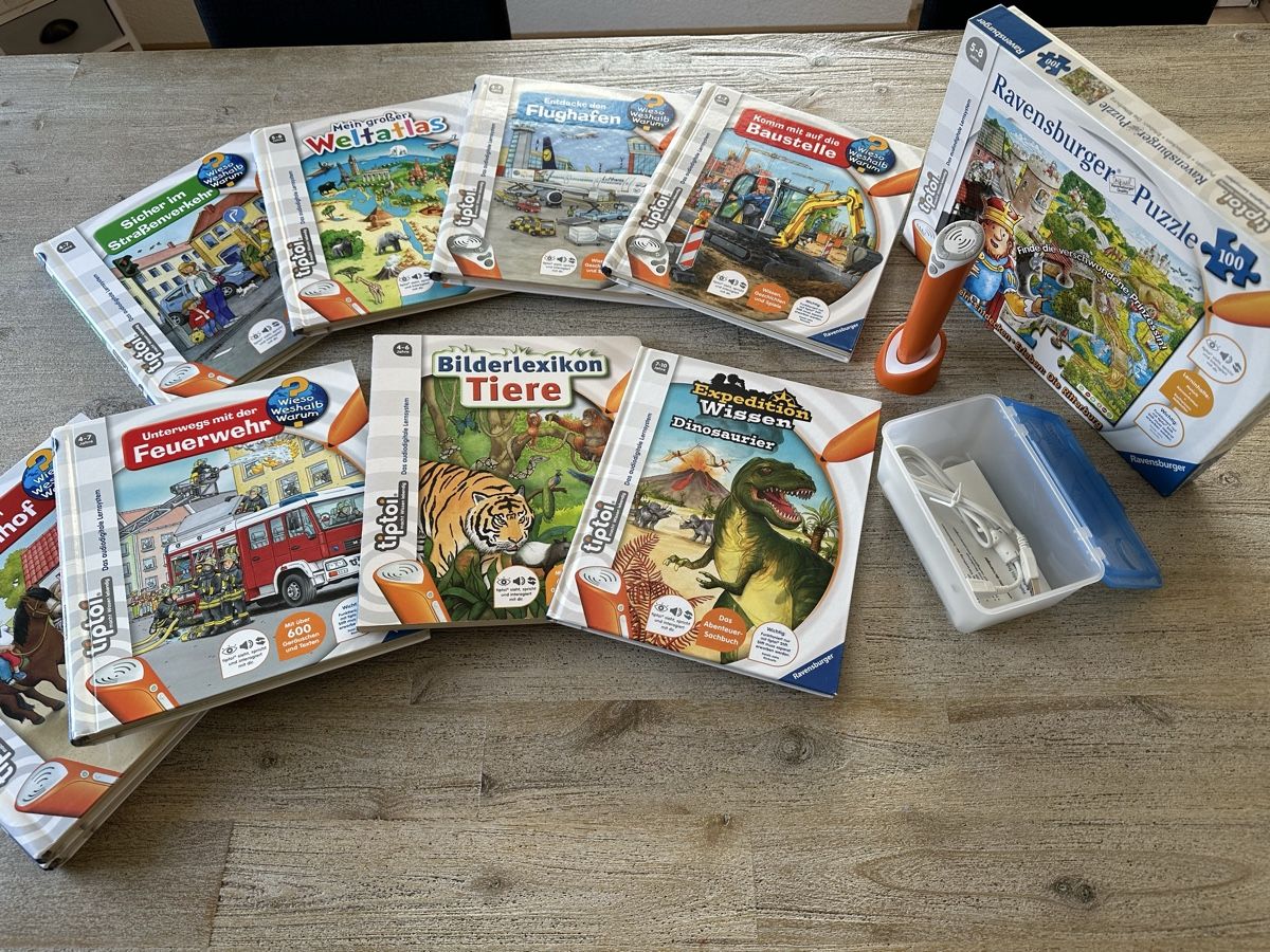 Tiptoi Giochi: Tiptoi Stift, Bücher, Puzzle – Usato da Bassersdorf venduto da Tscheni3