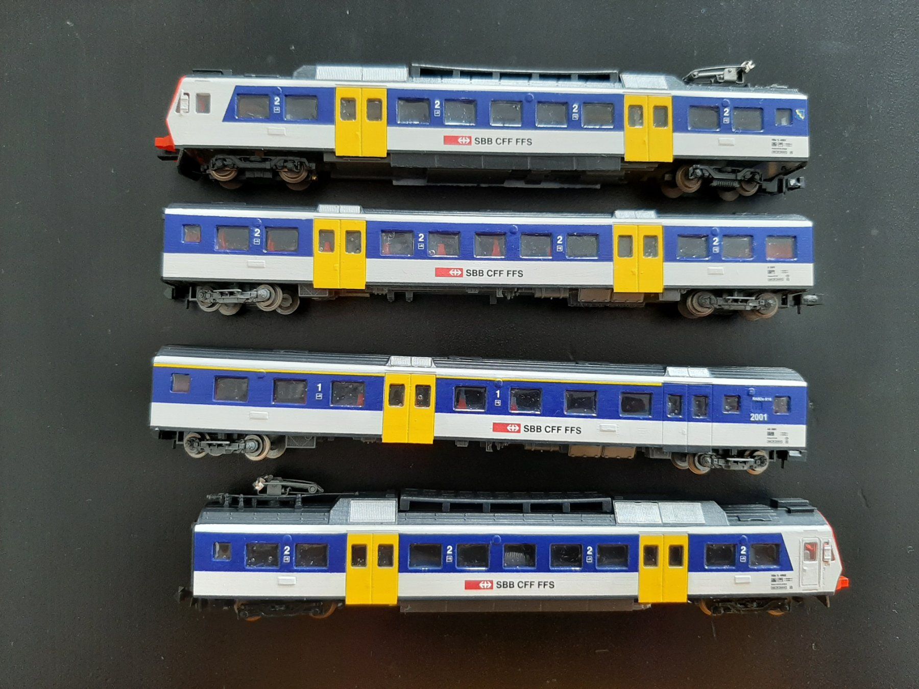Modellini di ferrovie: RABDe 8/16 Chiquita NPZ – Usato da Colombier NE venduto da Couscous12