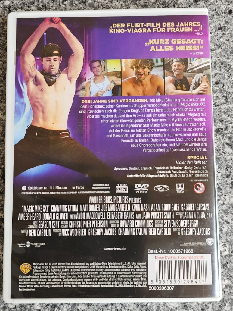 Alle DVDs: MAGIC MIKE XXL/ DVD – Gebraucht aus Geuensee von jes_9xyk 1