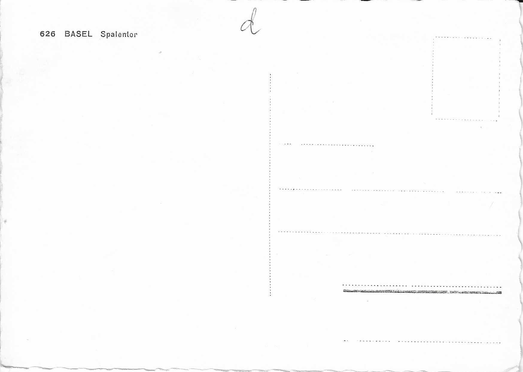 Ansichtskarten: Basel Spalentor BS – Neu (gemäss Beschreibung) aus Rothrist von Stranglehold 1