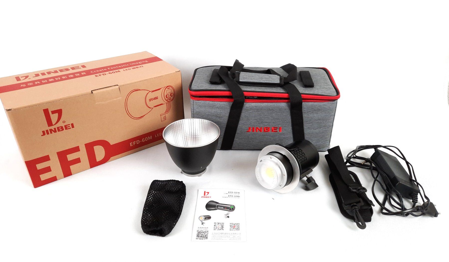 Jinbei Lampen: JINBEI EFD- 60M LED – Neu (gemäss Beschreibung) aus Beinwil am See von Restwert_Beinwil