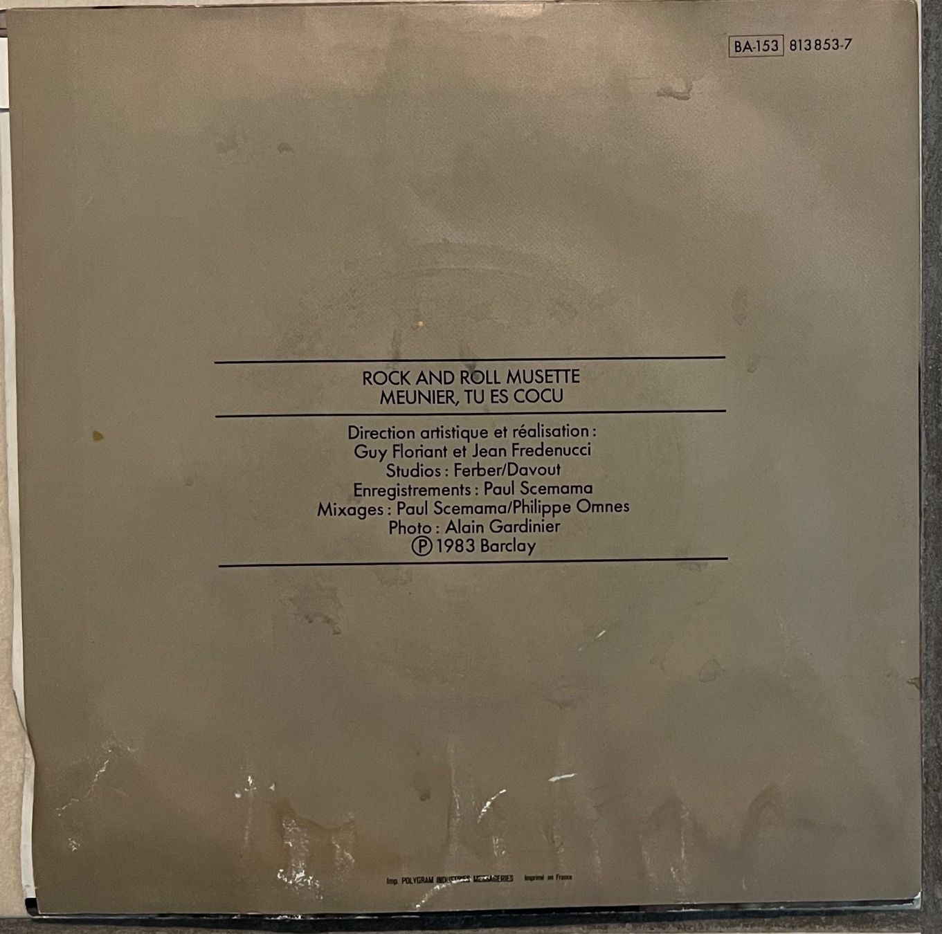 Dischi in vinile: BLANCHARD - PAPOUS – Usato da Bussigny venduto da vinyl-pas-cher 1