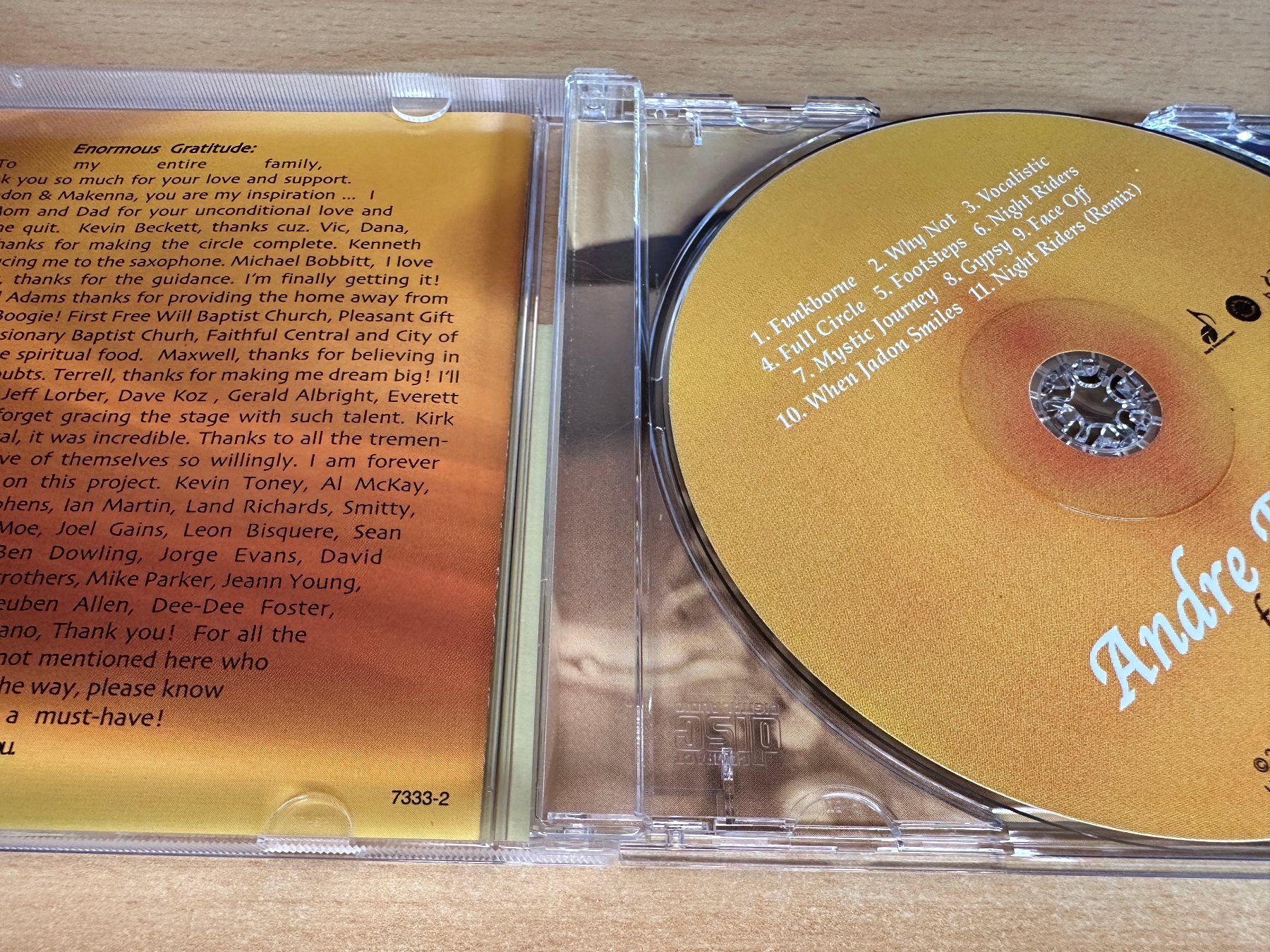 CD: Andre Delano – Full Circle – Usato da Rikon im Tösstal venduto da Alpenmutz 2
