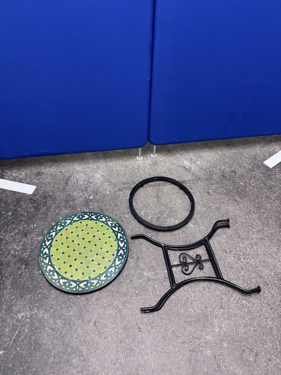 Tavoli: Mosaiktisch, Tischplatte 41cm – Usato da Bern venduto da samryan 5
