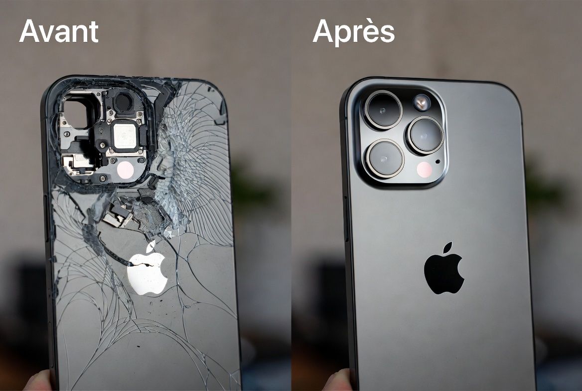 Apple Handys / Smartphones: Vitre Arrière pour iPhone 15 avec NFC | Flash – Neu und originalverpackt aus Zug von ElPhone 3
