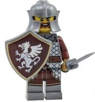 LEGO Minifigur Griffin Knight male aus Set 21358