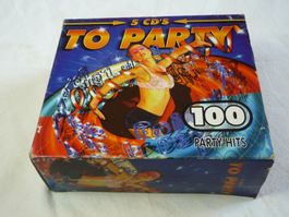 Musik CD - 5CD Box - To Party 100 Party Hits - ars