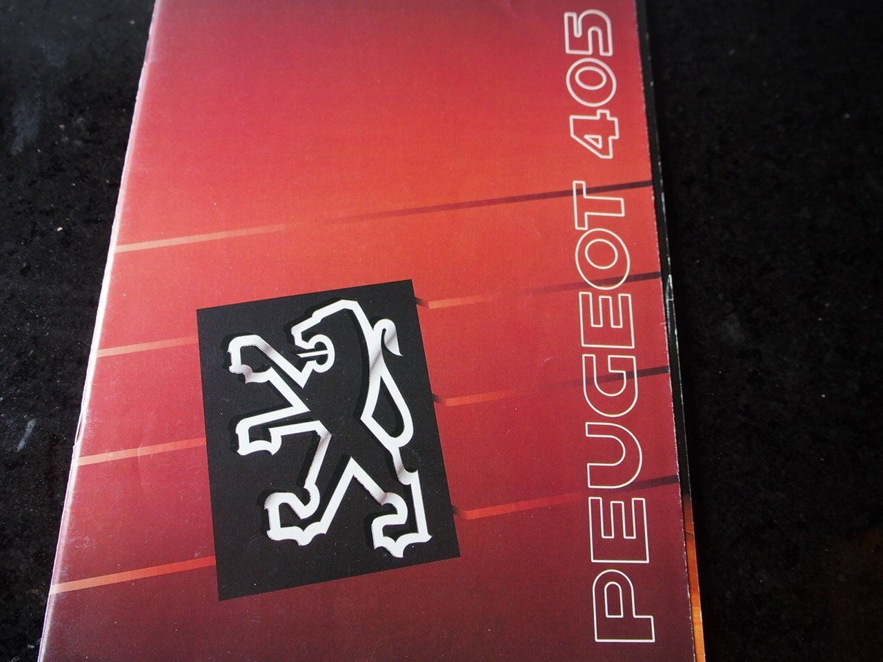 Peugeot Dokumente: Peugeot 405 Prospekt 1990 – Gebraucht aus Zofingen von sosalinos01