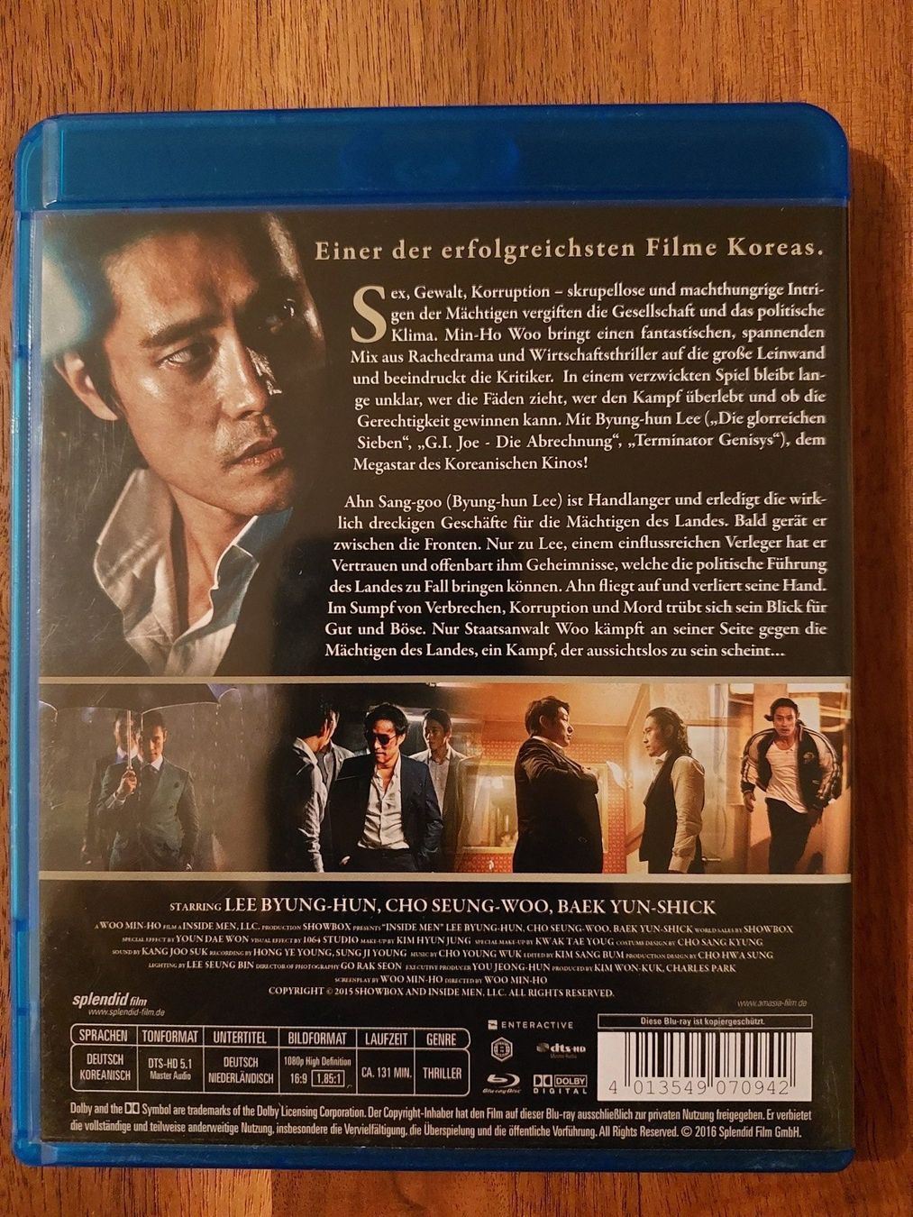 Tutti i DVDs: Blu Ray - Inside Men – Usato da Rheinfelden venduto da Onyx74 1