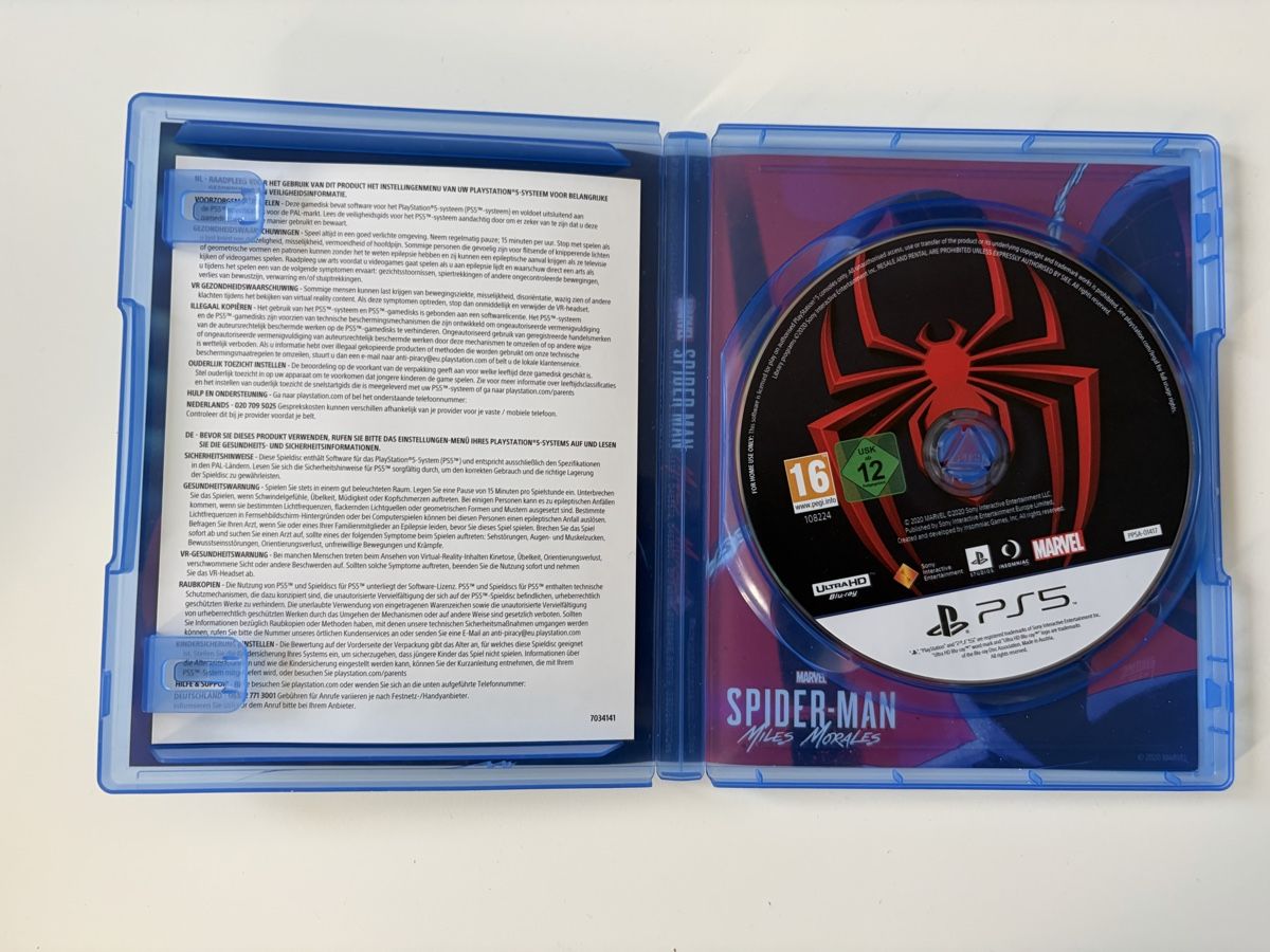 Giochi: Marvel Spider-Man Miles Morales PS5 Ultimate Edition – Usato da Luzern venduto da cafetrinker 1