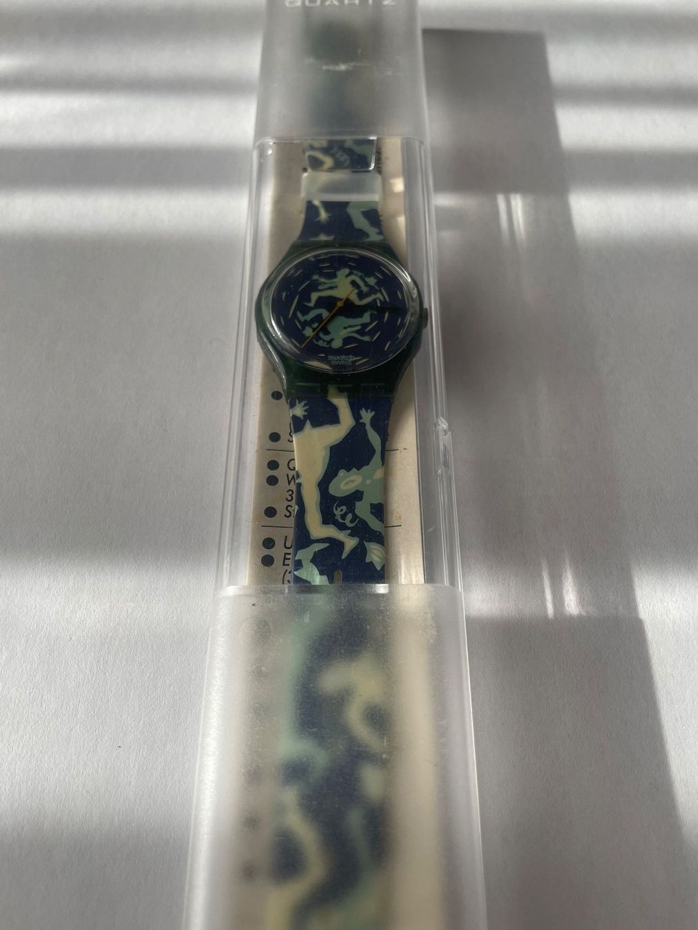 Swatch Orologi: Swatch Gent Crash 1991 Top ! – Nuovo e nell'imballaggio originale da Wilen b. Wil venduto da Alvaro00 1