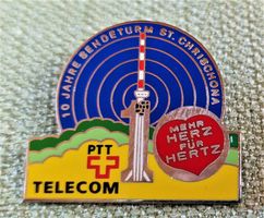 L191 - Pin PTT Post Telecom Sendeturm St. Chrischona