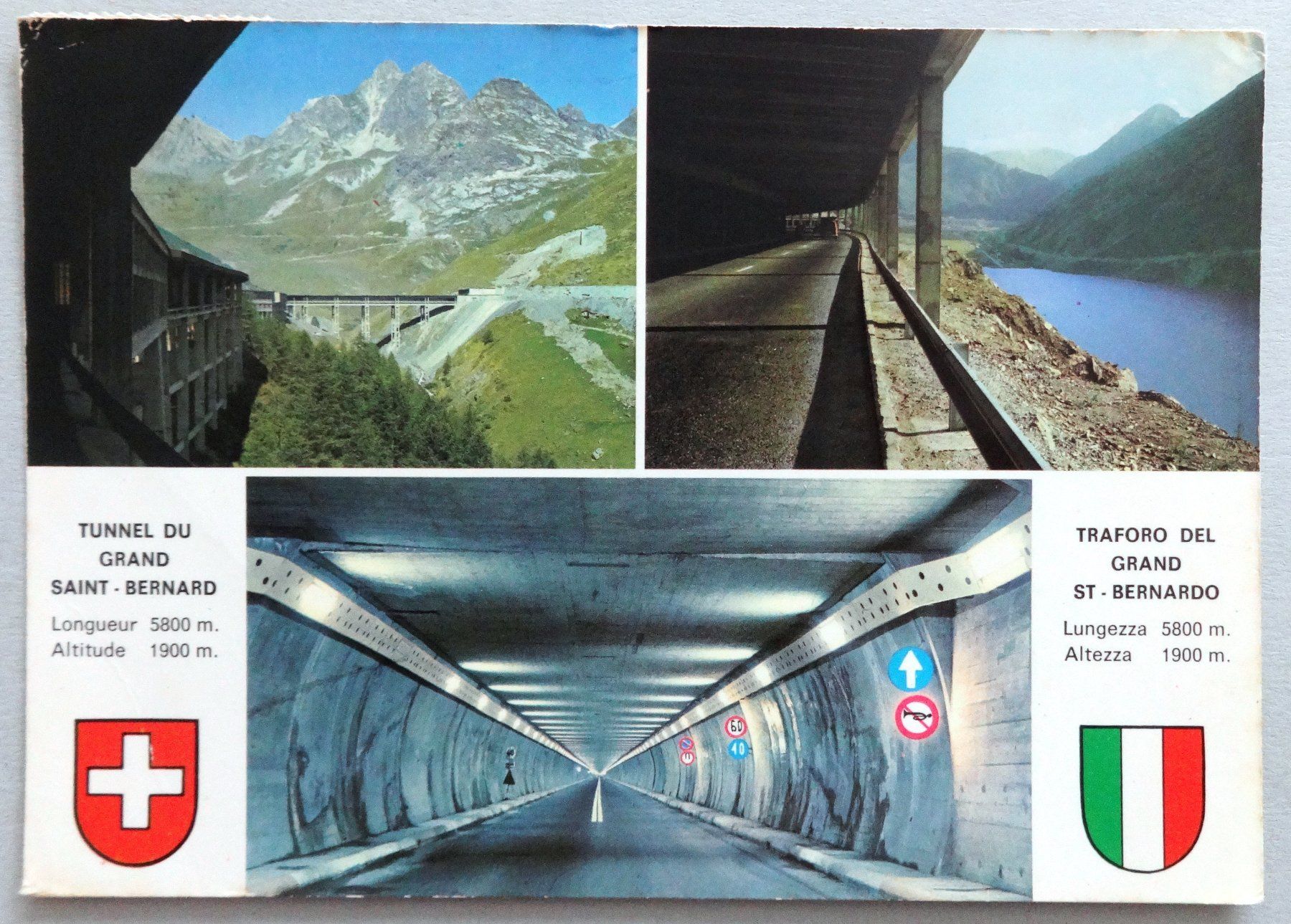 Cartes postales: Tunnel et galeries du Grand-St-Bernard – Défectueux à Fétigny par Billy2miny