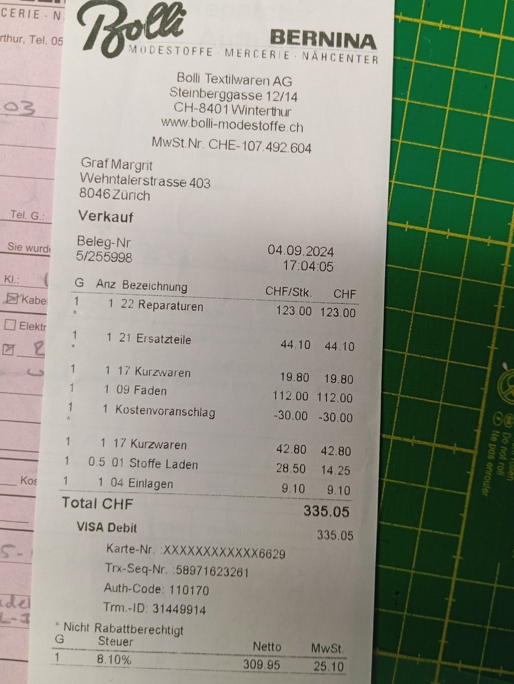 Bernina Nähmaschinen: Bernina Overlock L460 – Gebraucht aus Kaltenbach von Mountainhigh 3