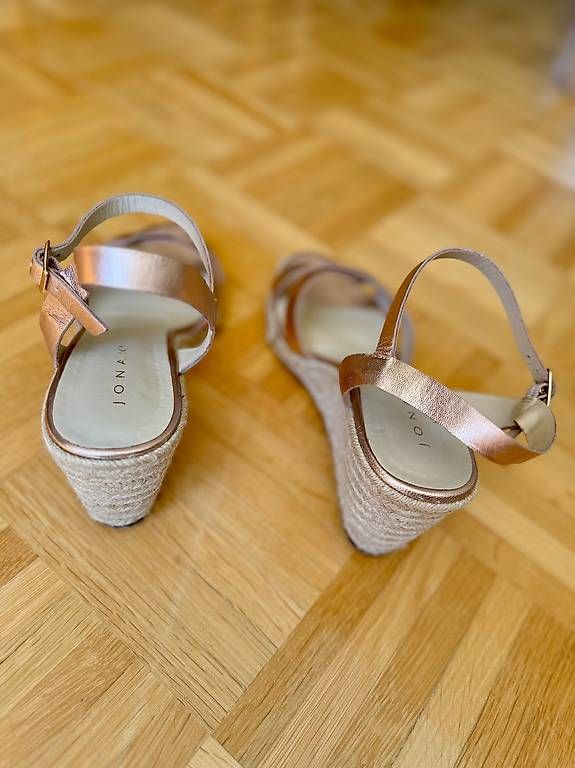 Scarpe da donna: Keilsandalen JONAK Gr. 40 roségold – Usato da Biberstein venduto da evolution89 2