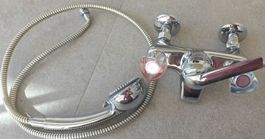 Duscharmatur Brause und Schlauch Kwc Wasserhahn Armatur Bad 