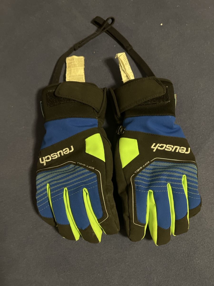 Reusch Guanti & manicotti: Reusch Kinder Skihandschuhe, Grösse 6.5 – Usato da Fällanden venduto da raf-wpf
