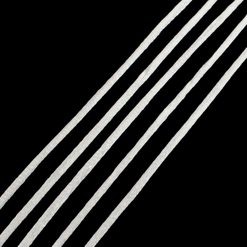 Nastri decorativi: Polyesterkordel Weiss 2mm / 5m – Nuovo (secondo la descrizione) da Rüegsau venduto da Tausendfreund