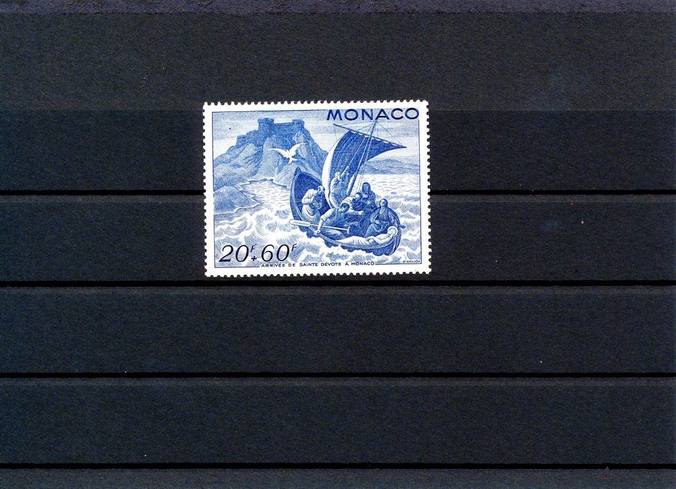 Alle Briefmarken: Briefmarken Sammlung Monaco Sainte Devote 9 Stück – Gebraucht aus Caslano von ala_n8my 1