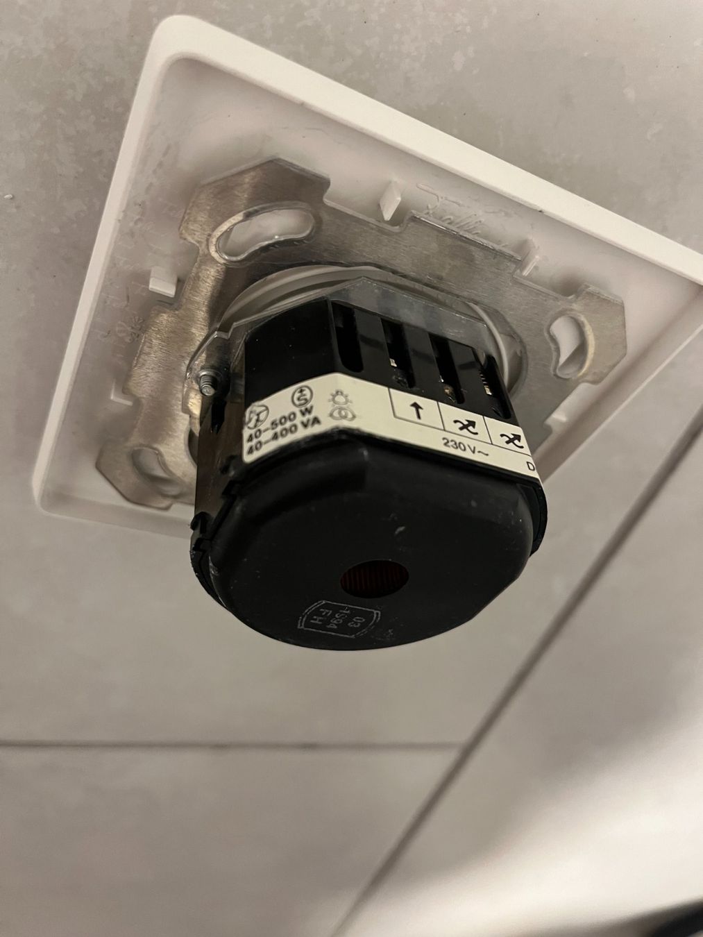 Feller Schalter: Dimmer Edizio ws – Gebraucht aus Dintikon von Redgar58 2