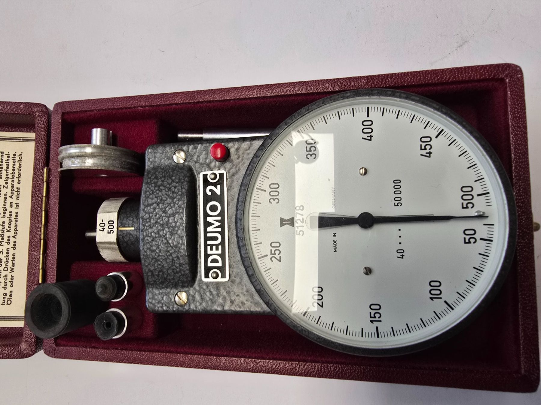 Misurare: Drehzahlmesser DEUMO-2 Hand-Tachometer – Usato da Balgach venduto da Zwickau01