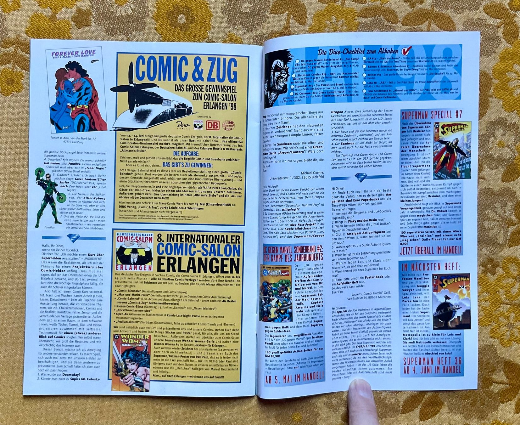 Fumetti: Superman Heft Nr 35 von 1998 – Usato da Endingen venduto da nathan05 8