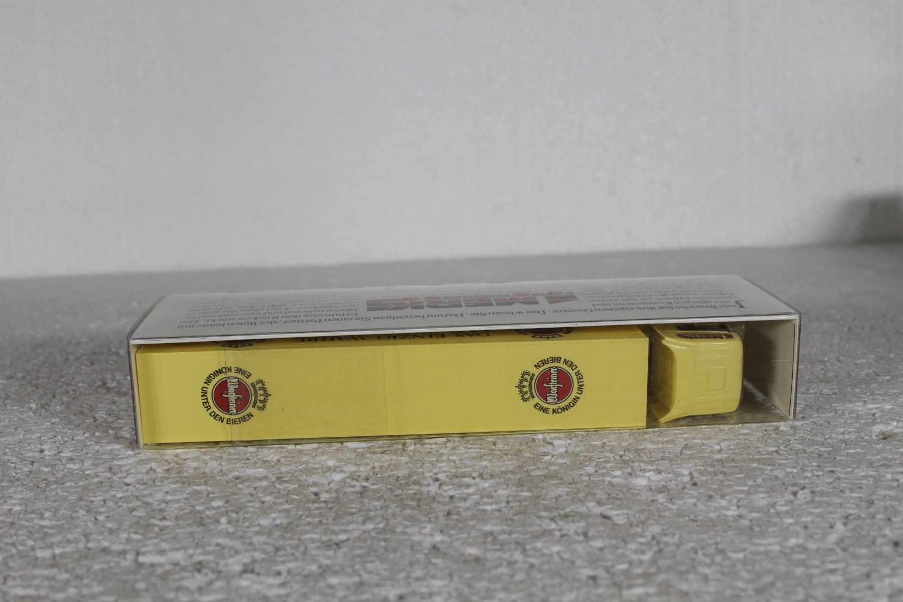 Wiking Modellini d'auto: Wiking Scania Sattelzug Warsteiner Bier – Usato da Triesen venduto da gleis8 1