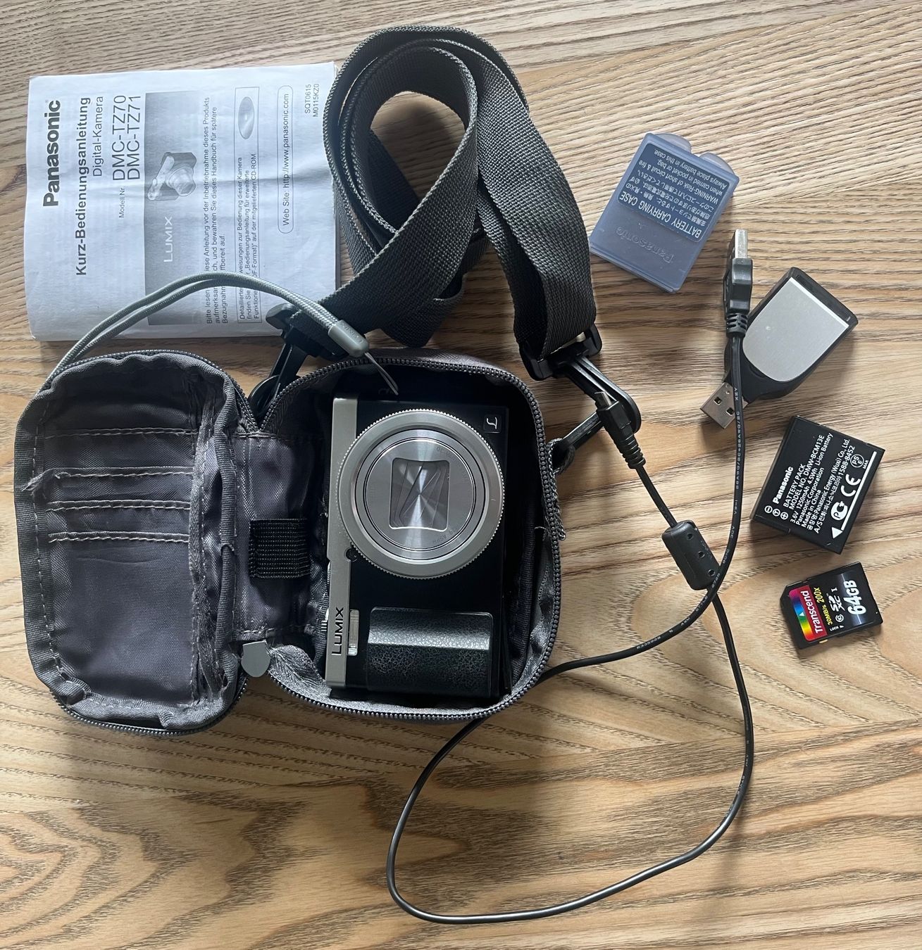 Panasonic Fotocamera: Panasonic Lumix DMC-TZ71, Digitalkamera – Usato da Winkel venduto da hei_gxk6 7