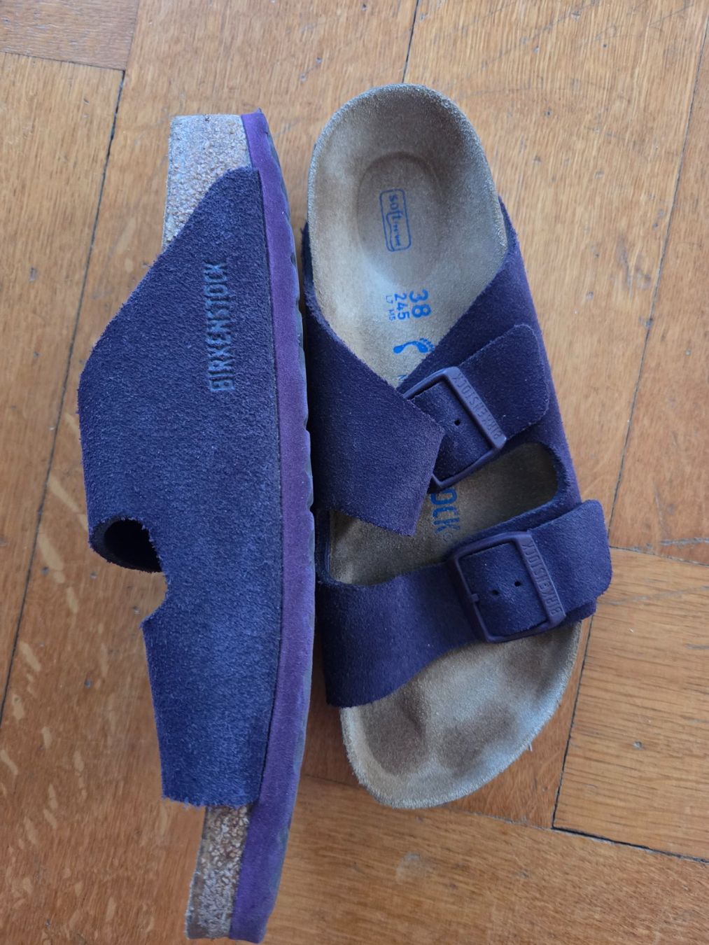 Birkenstock Scarpe da uomo: Birkenstock Arizona purple – Usato da Martigny venduto da ChrisMonc 2