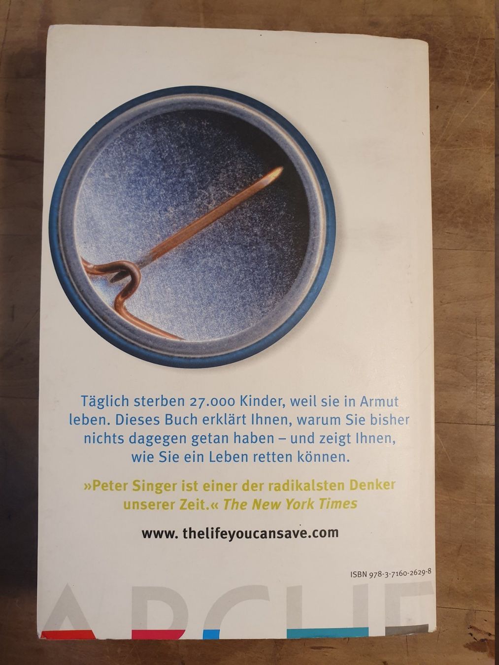 Libri: Leben retten - Peter Singer - Arche - Deutsch – Usato da Zürich venduto da loosebone 6