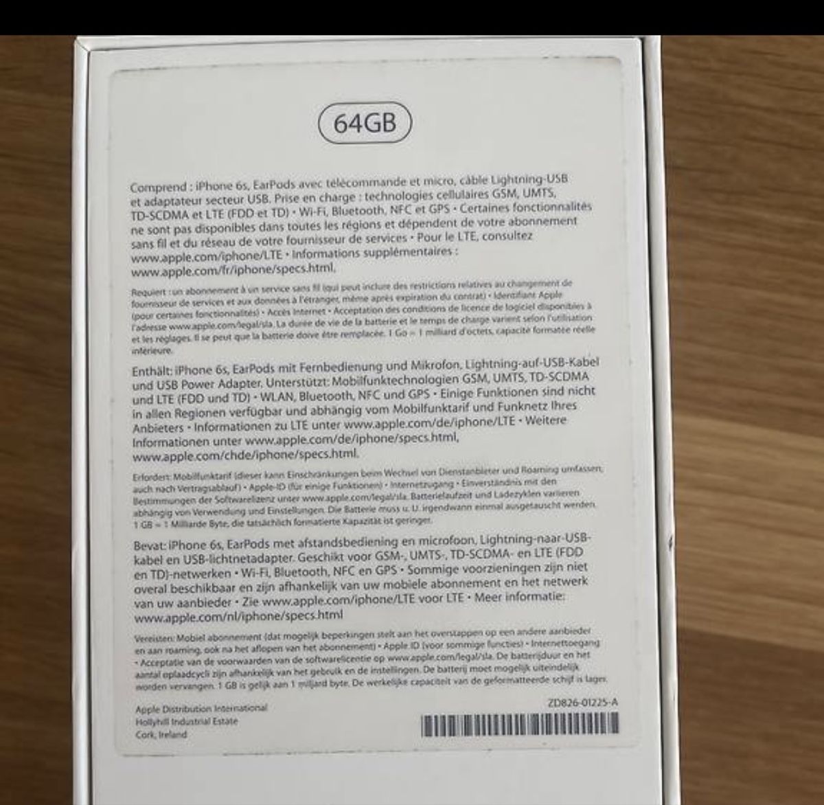 Apple Telefoni cellulari / Smartphones: iPhone 6s – Usato da Gossau ZH venduto da raf_pg2g 3