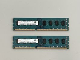 2x4GB SK Hynix DDR3 1600 MHz RAM