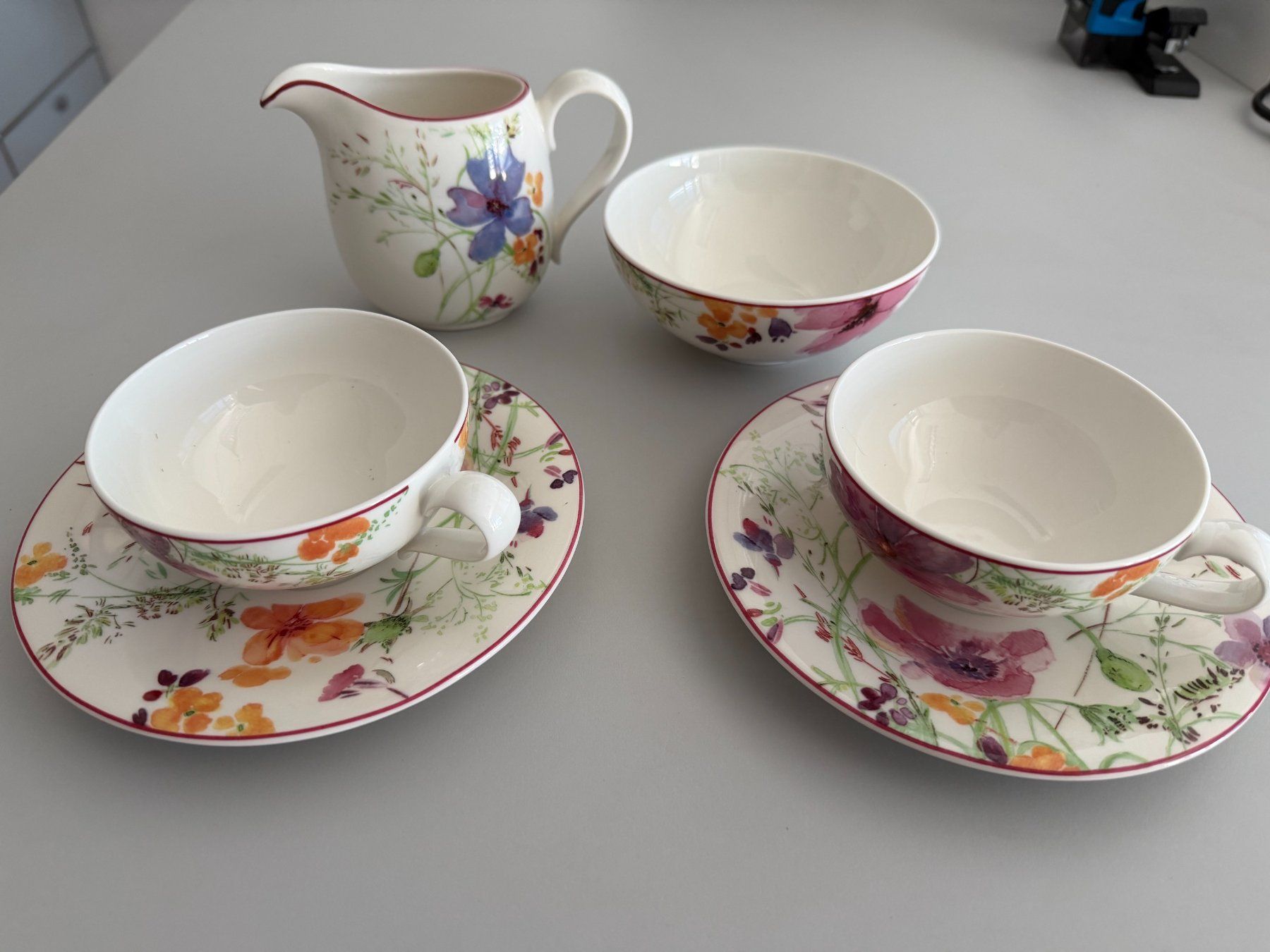 Villeroy & Boch Set di piatti: Villeroy & Boch Mariefleur Tee-Set – Usato da Gossau ZH venduto da ulano