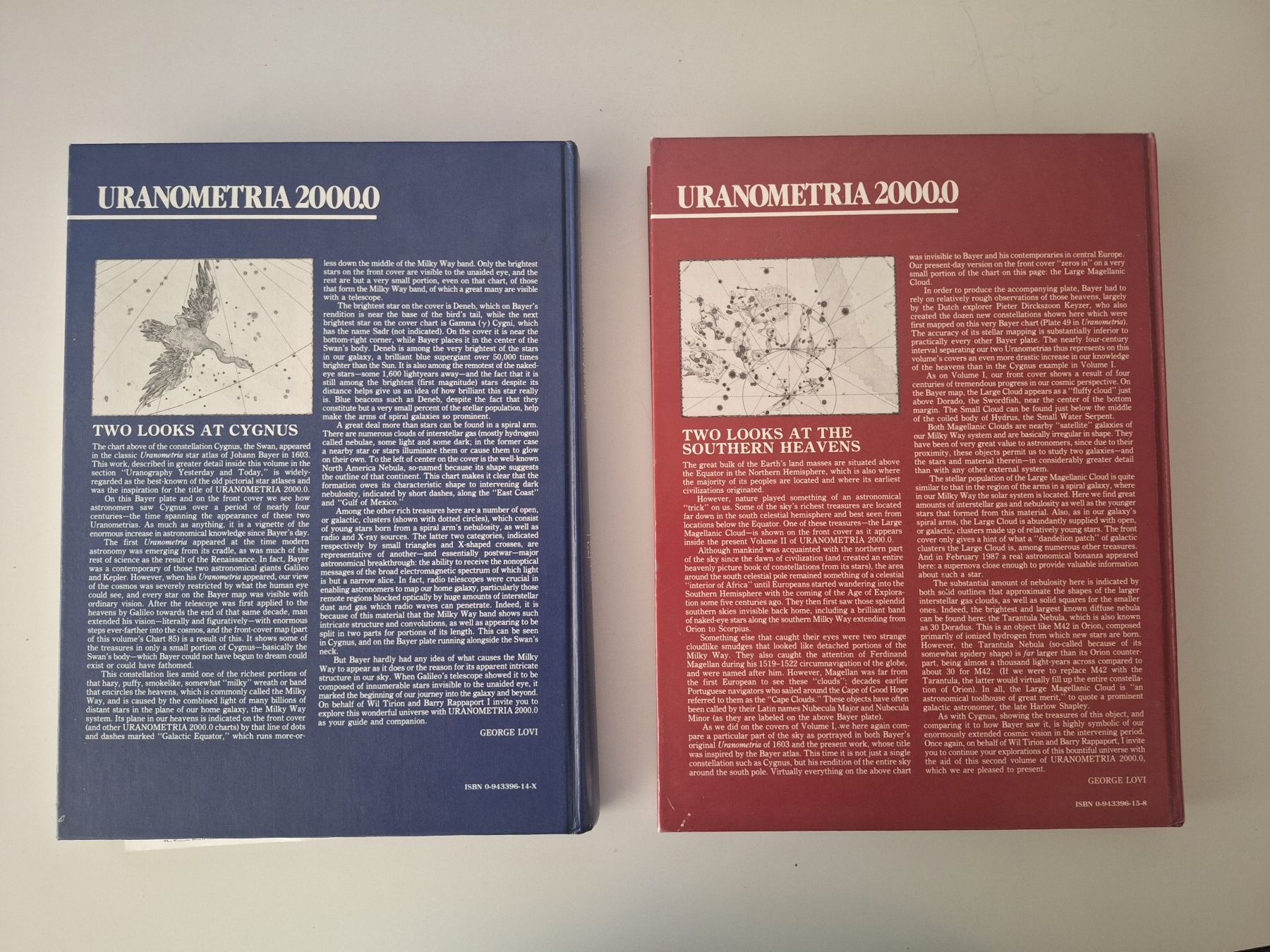 Libri: Uranometria 2000.0 Volume 1 & 2 – Usato da Chêne-Bougeries venduto da xchrysalide 1