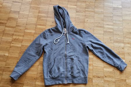 Levi's Zip-Up Hoodie / Kapuzenjacke – Grau – Grösse S
