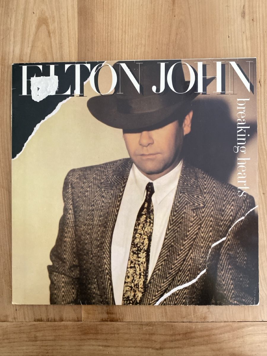 Dischi in vinile: Elton John - Breaking Hearts - Vinyl LP – Usato da Reichenbach i. K. venduto da pre_loved