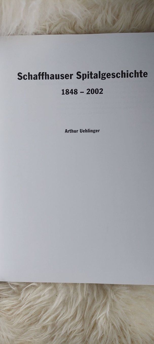 Libri: Buch Schaffhauser Spitalgeschichte – Nuovo (secondo la descrizione) da Schaffhausen venduto da Robuco_93 1
