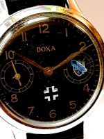 DOXA MESSERSCHMITT Me163 FLIEGERUHR TOP SAMMLERSTÜCK !!!!!!!