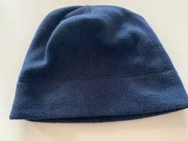 ♥ Dunkelblaue, warme Mütze / Kappe für Jungs Gr 74 / 80