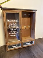 Schlüssel Schrank Garderobe Holz mit Haken gebraucht