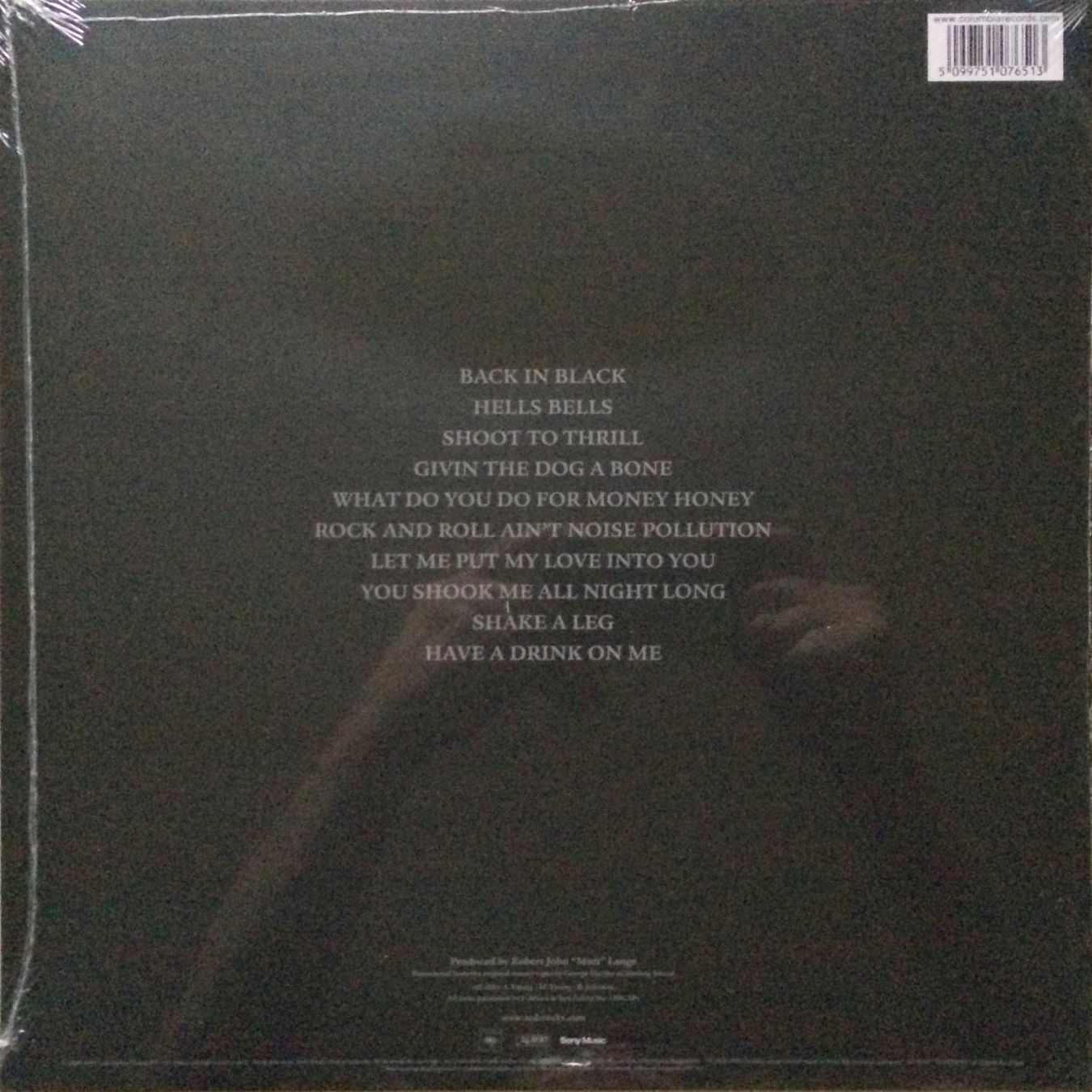 Dischi in vinile: AC/DC - BACK IN BLACK – Nuovo e nell'imballaggio originale da Bottens venduto da hotter-than-hell 1