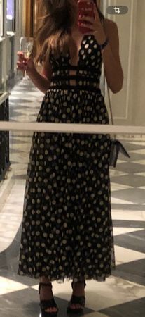 Black maxi dress Size XS