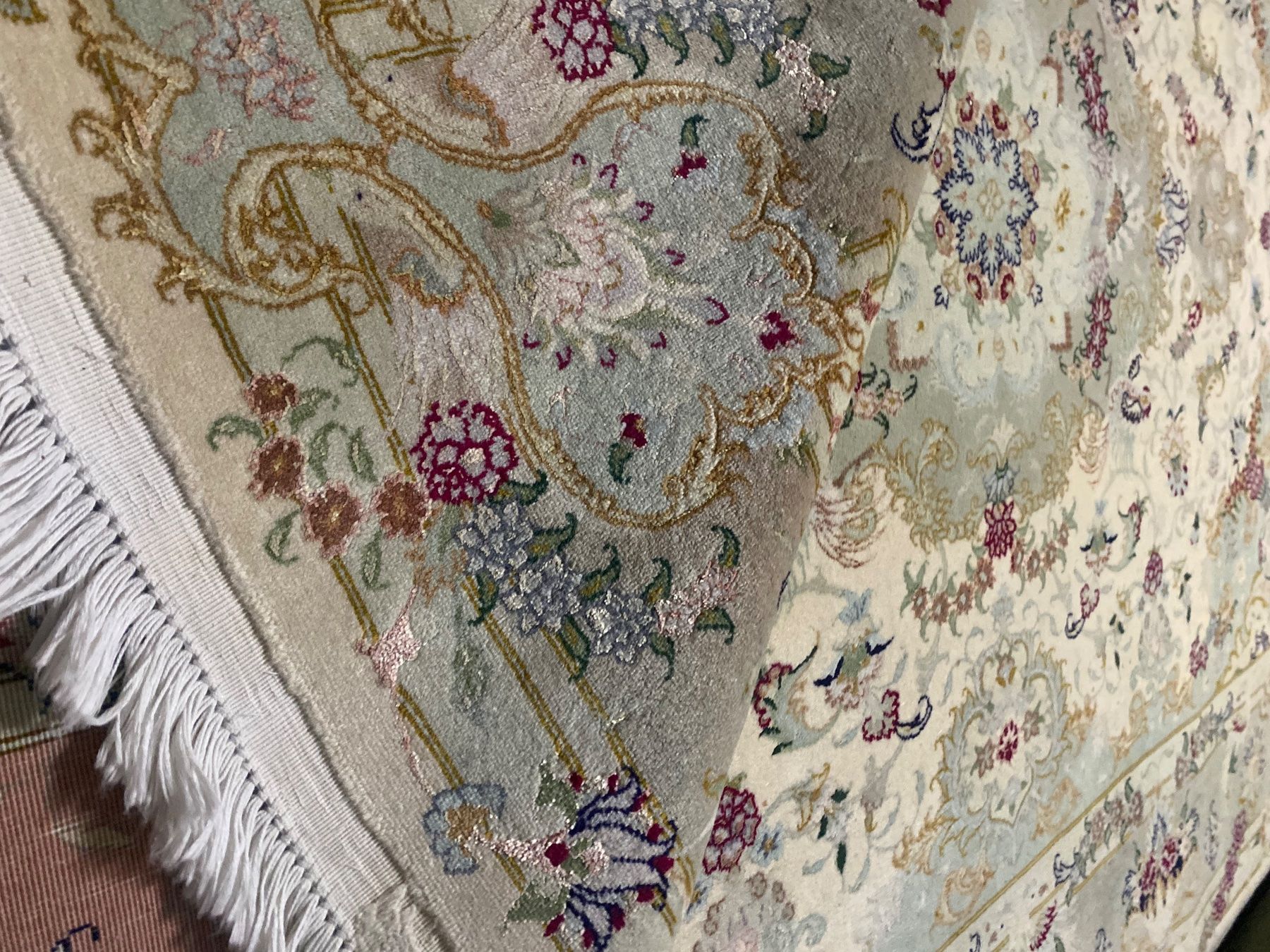 Teppiche: Wunderschöne Perser Teppich Tabriz mit Seide neue – Neu (gemäss Beschreibung) aus Männedorf von Adamiat 9