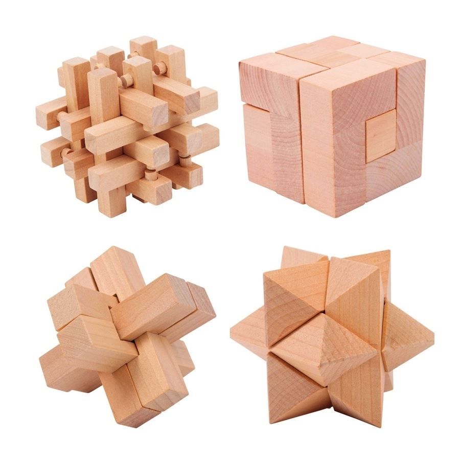 Giochi: Geschicklichkeitsspiel WOODY 4er Set – Nuovo e nell'imballaggio originale da Wettingen venduto da Swala 4