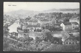 Baden Teilansicht mit Badhotels