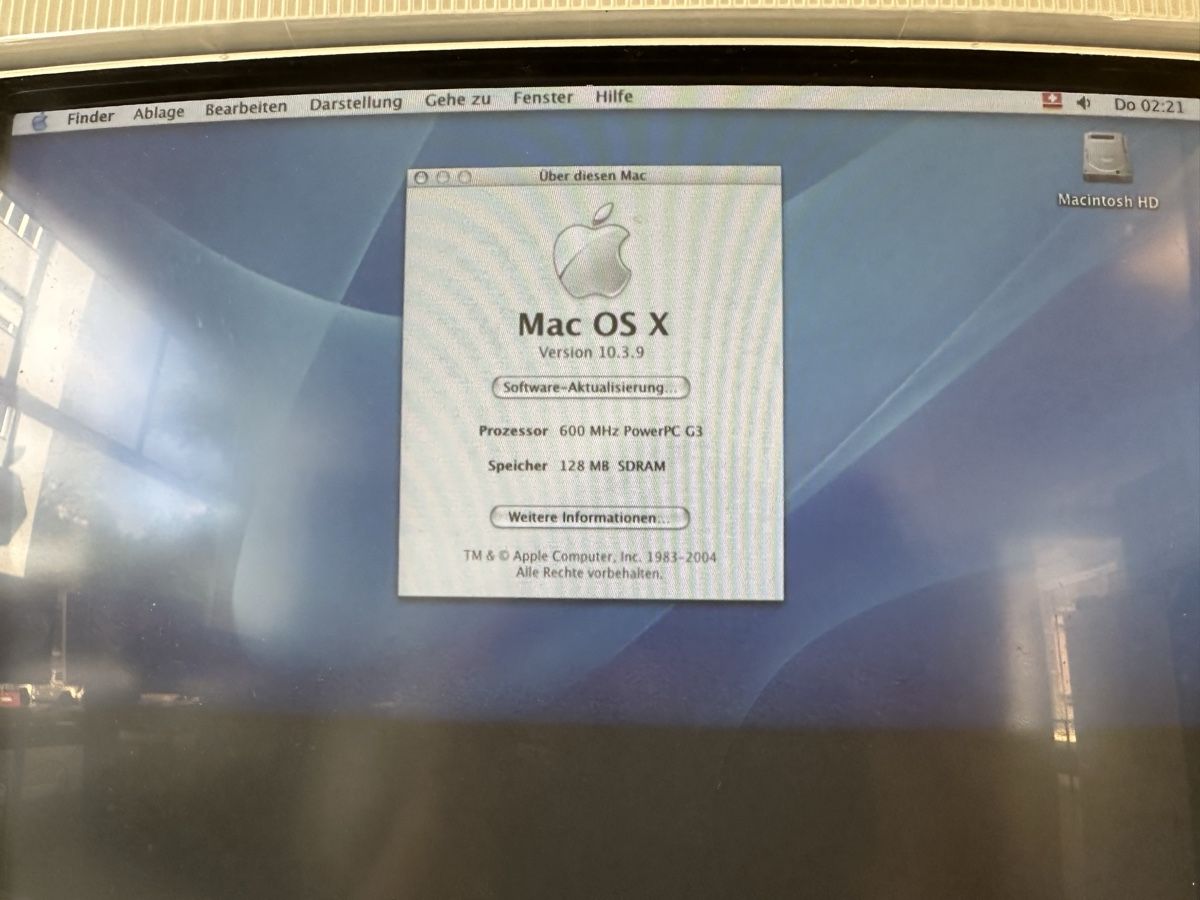 Apple PCs: Apple iMac G3 Blau – Gebraucht aus Luzern von FrankGroebel 1