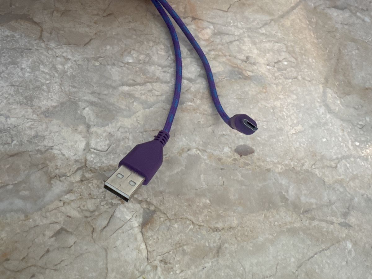 Cavi: USB-Kabel Set, 2 Stück, farbig geflochten, Micro USB 280cm – Usato da Elsau venduto da shoppa2 1